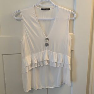 Suzy Shier Sleeveless Blouse